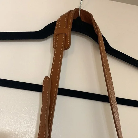 DOONEY & BOURKE TAN LEATHER CROSSBODY PURSE - Picture 4 of 4